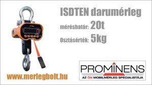 ISDTEN darumérleg 20t/5kg