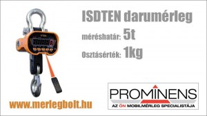 ISDTEN darumérleg 5t/1kg